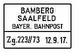 Bamberg Saalfeld