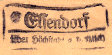 Elsendorf Poststellen-Stempel 1938