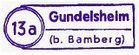 Gundelsheim Poststellen-Stempel 195x