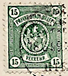 Ritter mit Fahne und Wappenschild