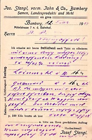 Stangl Josef 1914