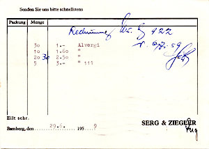 Serg & Ziegler 1959