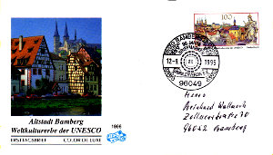Brief und Stempel 90 Jahre Verein
