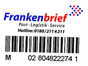 Label 2 Frankenbrief