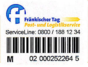 Label Fränkischer Tag 2002