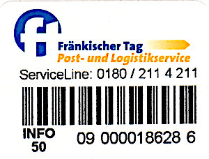 Label Fränkischer Tag 2003