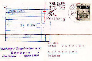 Bamberger Symphoniker 1971