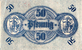 50 Pfennig Rückseite 1917