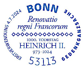 Tod Heinrich II 1000 Jahre Bonn