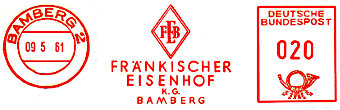 Fränkischer Eisenhof 1961
