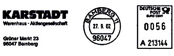 Karstadt 2002