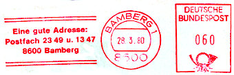 Postfach 1347 1980