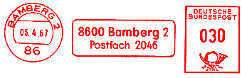 Postfach 2046 1967