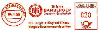 Bamberger Industrie 1955