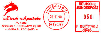 Hirsch-Apotheke 1990