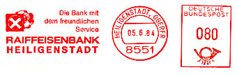 Raiffeisenbank Heiligenstadt 1984