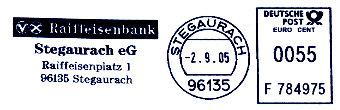 Raiffeisenbank Stegaurach 2005