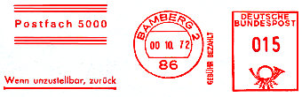 Günther Postfach 5000 1972