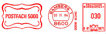 Günther Postfach 5000 1984
