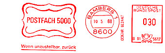 Günther Postfach 5000 1988