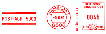Günther Postfach 5000 1991