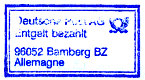 Briefzentrum 96 PLZ 96052