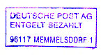 Memmelsdorf PLZ 96117