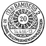 50 Jahre Briefmarkenverein Bamberg