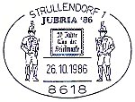 Strullendorf 1986 Tag der Briefmarke