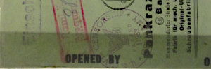 Zensurstreifen/-stempel 194x