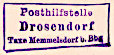 Drosendorf Aufgabestempel