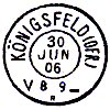 Königsfeld Reservestempel