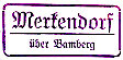 Merkendorf Poststellen-Stempel 193x