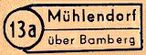 Mhlendorf Poststellen-Stempel 1959