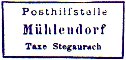 Mhlendorf 1903 Aufgabestempel