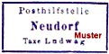 Neudorf Aufgabestempel 1926
