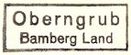Oberngrub Poststellen-Stempel 1930