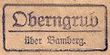 Oberngrub Poststellen-Stempel 1934