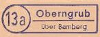 Oberngrub Poststellen-Stempel 1959