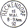 Reckendorf 1892