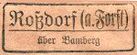Rossdorf Poststellen-Stempel 1936