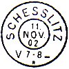 Schesslitz Reservestempel