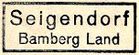 Seigendorf Poststellen-Stempel 1930