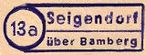 Seigendorf Poststellen-Stempel 1959