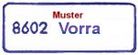 Vorra Poststellen-Stempel 8602