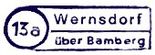 Wernsdorf Poststellen-Stempel 13a