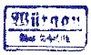 Wuergau Poststellen-Stempel 1934