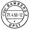 Devisenpoststelle 1950